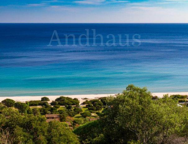 Magnificent Villa: Super Panoramic Costa Rei Exteriér fotografie