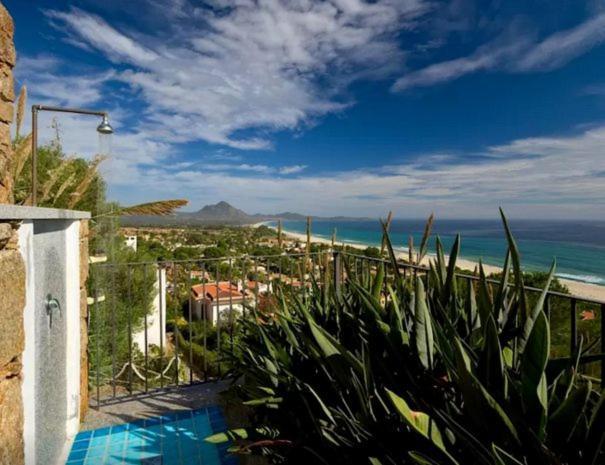 Magnificent Villa: Super Panoramic Costa Rei Exteriér fotografie